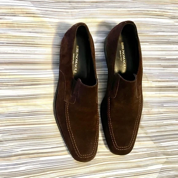 Bruno Magli | Shoes | Brown Suede Bruno Magli Raging Slip On  display picture 1